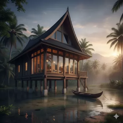 Rumah-panggung-aman-dari-banjir