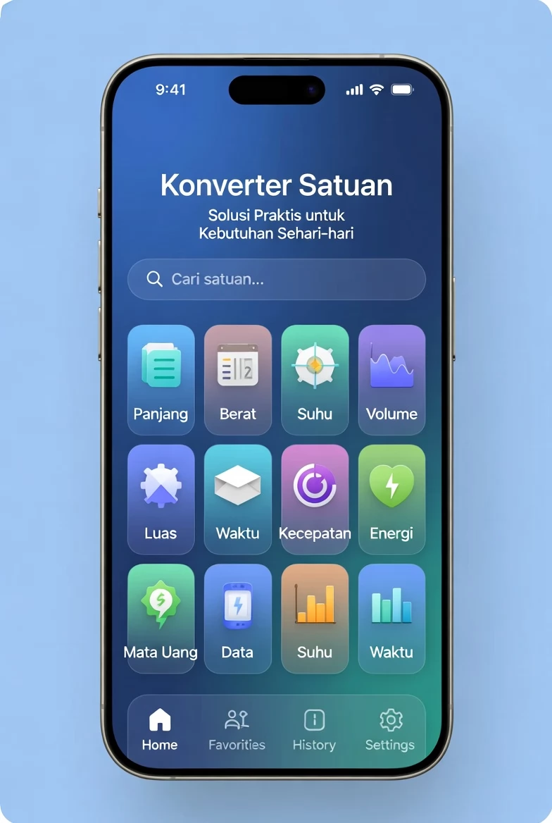 Aplikasi Konverter Satuan Lengkap: Solusi Praktis untuk Kebutuhan Sehari-hari
