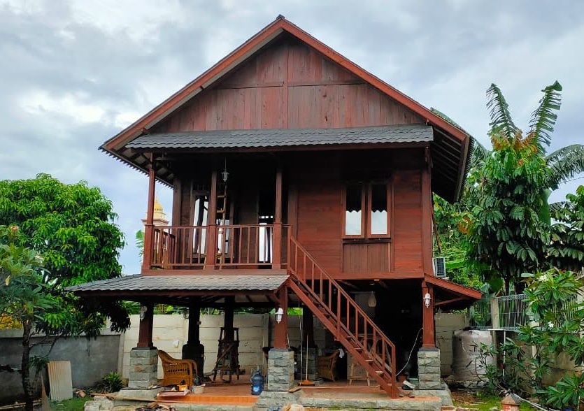 Desain Rumah Kayu Modern